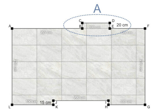 Schritt 1 der Planung von Entwässerungsrinnen mit dem Konfigurator